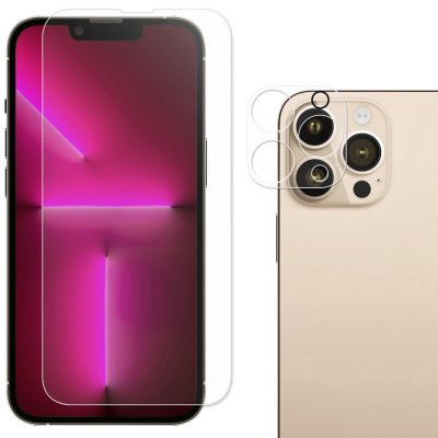 Köp iPhone 14 Pro Skärmskydd & Linsskydd Härdat Glas Online