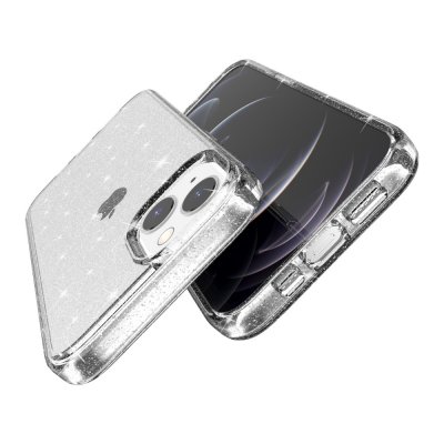Köp iPhone 14 Skal Glitter Transparent Online