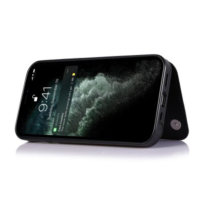 Köp iPhone 14 Skal Plånbok Svart Online