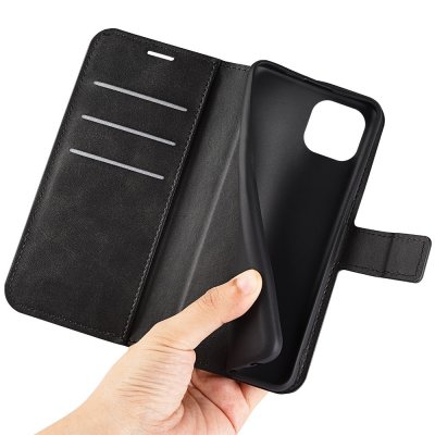 Köp iPhone 14 Wallet Leather Black Online