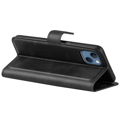 Köp iPhone 14 Wallet Leather Black Online