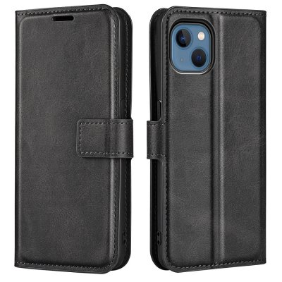 Köp iPhone 14 Wallet Leather Black Online