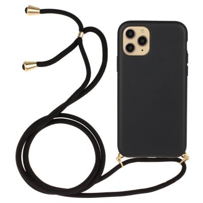 iPhone 16 Pro Skal Halsband Svart