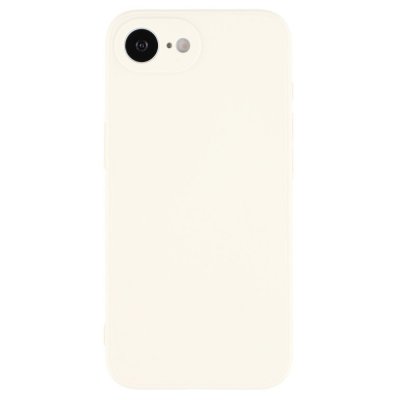 Vitt TPU-skal till iPhone 17e – baksida