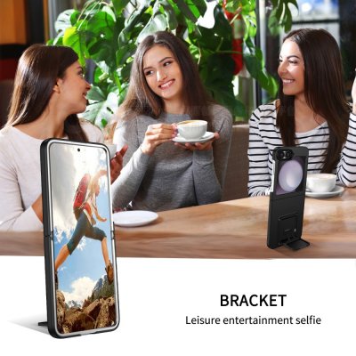 Kickstand Skal Samsung Galaxy Z Flip 7 FE Svart