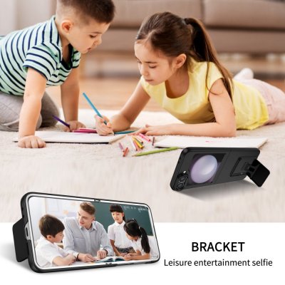 Kickstand Skal Samsung Galaxy Z Flip 7 FE Svart
