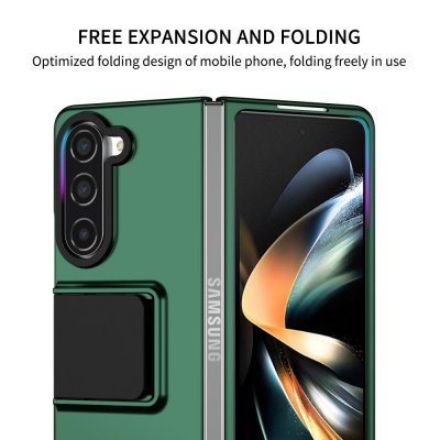 Köp Kickstand Skal Samsung Galaxy Z Fold 5 Grön online
