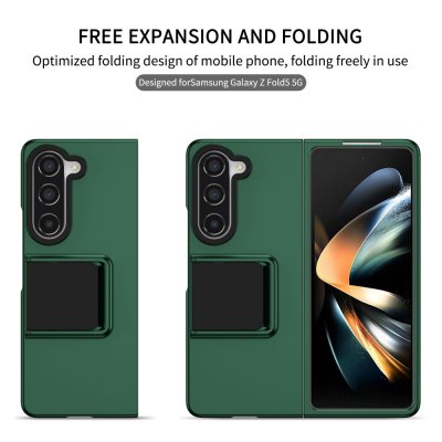 Köp Kickstand Skal Samsung Galaxy Z Fold 5 Grön online