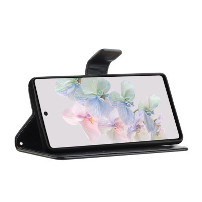 Läderfodral Google Pixel 7a Svart