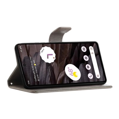 Läderfodral Google Pixel 8a Grå