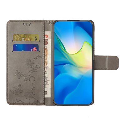 Läderfodral Samsung Galaxy A35 Grå