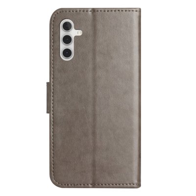 Läderfodral Samsung Galaxy A35 Grå