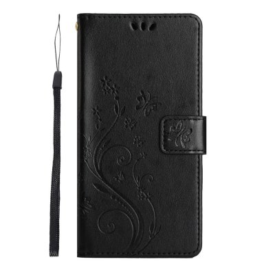Köp Läderfodral Fjärilar Samsung Galaxy S23 Svart Online