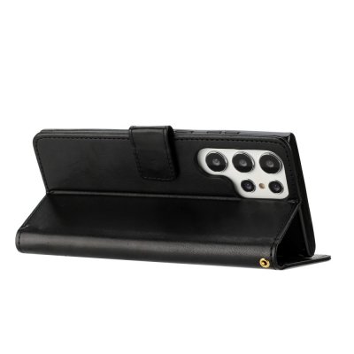 Köp Läderfodral Fjärilar Samsung Galaxy S23 Ultra Svart Online