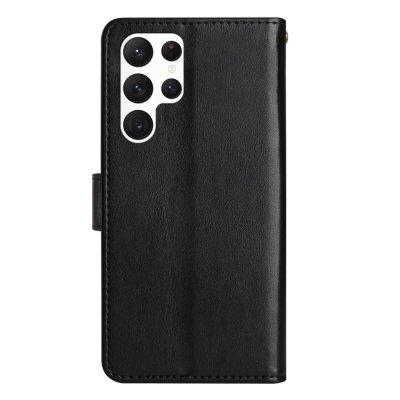 Köp Läderfodral Fjärilar Samsung Galaxy S23 Ultra Svart Online