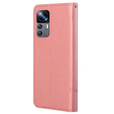 Läderfodral Xiaomi 12T Rosa