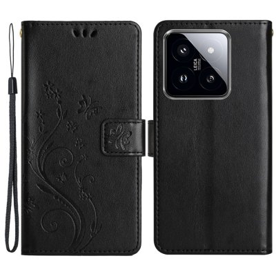 Läderfodral Xiaomi 14 Svart