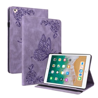 Läderfodral iPad 9.7 5th Gen (2017) Lila