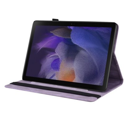 Köp Läderfodral Samsung Galaxy Tab A8 10.5 Fjärilar Lila Online