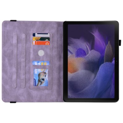 Köp Läderfodral Samsung Galaxy Tab A9 Plus Fjärilar Lila Online
