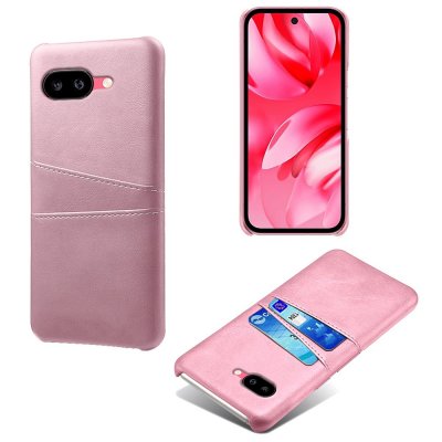 Läderskal Google Pixel 9a rosa