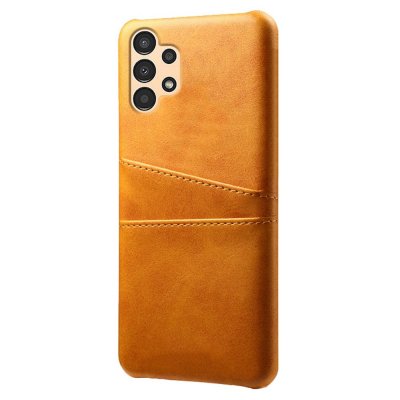 Köp Läderskal Kortfack Samsung Galaxy A13 Cognac Online