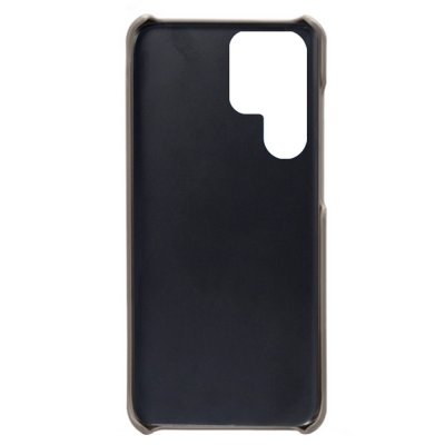 Läderskal Kortfack Samsung Galaxy S22 Ultra Grå - Techhuset.se