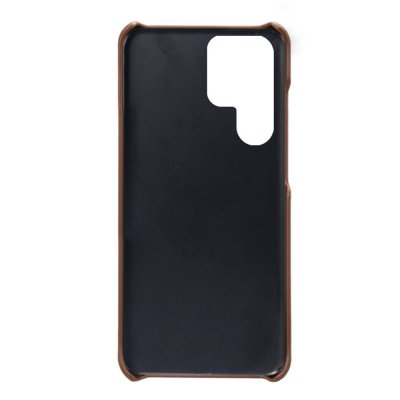 Köp Läderskal Kortfack Samsung Galaxy S23 Ultra Brun Online