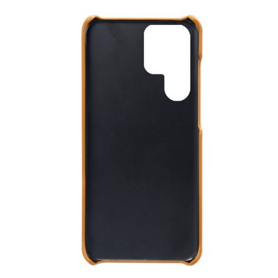 Köp Läderskal Kortfack Samsung Galaxy S23 Ultra Cognac Online