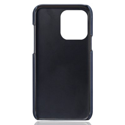 Läderskal Med Kortfack iPhone 14 Pro Max Blå - Techhuset.se