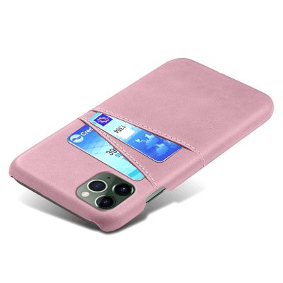 Köp Läderskal Med Kortfack iPhone 15 Pro Rosa Online