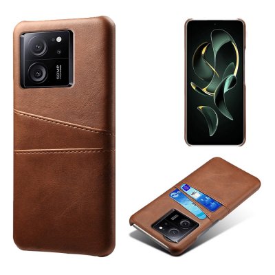 Läderskal Xiaomi 13T Brun