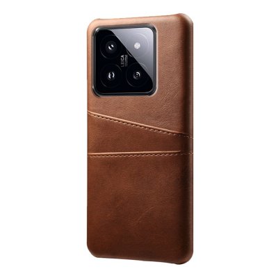 Läderskal Xiaomi 14 Brun