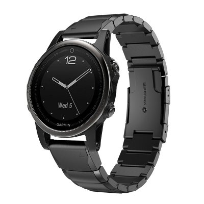 Länkarmband Garmin Fenix 6S Svart