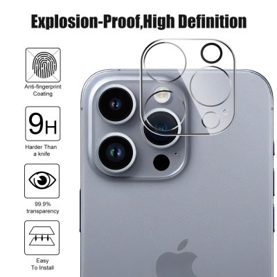 Linsskydd iPhone 16 Pro Max Härdat Glas