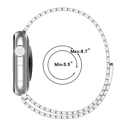 Köp Magnetiskt Metallarmband Apple Watch Ultra 2 49mm Svart Online