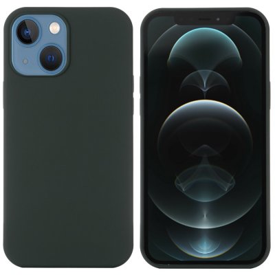 Köp MagSafe Silikonskal iPhone 14 Plus Mörkgrön Online