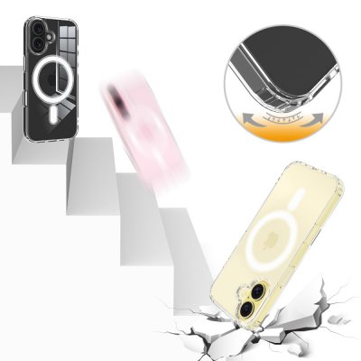 MagSafe Skal iPhone 16 Transparent
