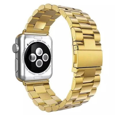 Metallarmband Apple Watch Series 10 42mm Guld
