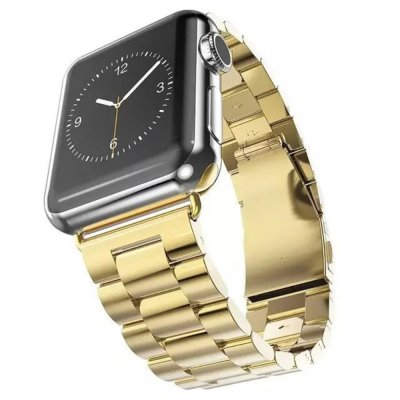 Metallarmband Apple Watch Series 10 42mm Guld