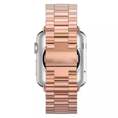 Köp Metallarmband Apple Watch 41mm Series 9 Roséguld Online