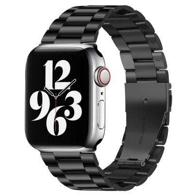 Köp Metallarmband Apple Watch 42/44/45 mm Svart Online