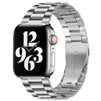Köp Metallarmband Apple Watch 45mm Series 9 Silver Online