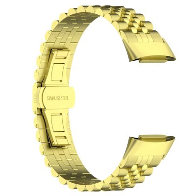 Köp Metallarmband Fitbit Charge 5 i Fjärilsspänne Guld Online