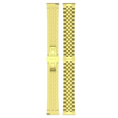 Köp Metallarmband Fitbit Charge 5 i Fjärilsspänne Guld Online