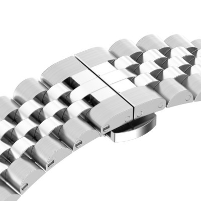 Köp Metallarmband Fitbit Charge 6 i Fjärilsspänne Silver Online