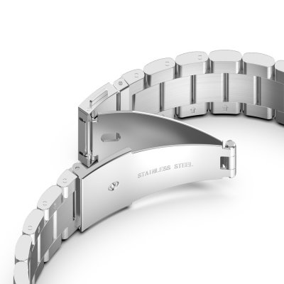 Närbild på viklås i metallarmband till Garmin Fenix 8 Pro 47mm – detaljerad finish