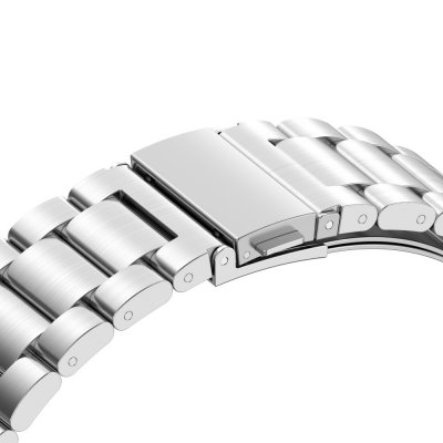 Närbild på länkar och lås i Garmin Fenix 8 Pro 47mm metallarmband – premiumdesign