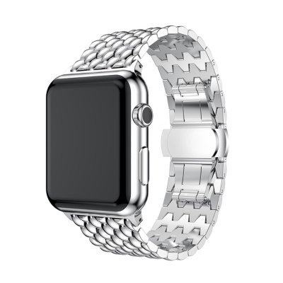 Köp Metallarmband i Fjärilspänne Apple Watch Ultra 3 49mm Silver Online