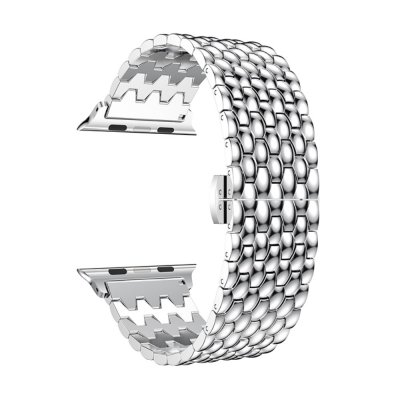 Köp Metallarmband i Fjärilspänne Apple Watch Ultra 3 49mm Silver Online